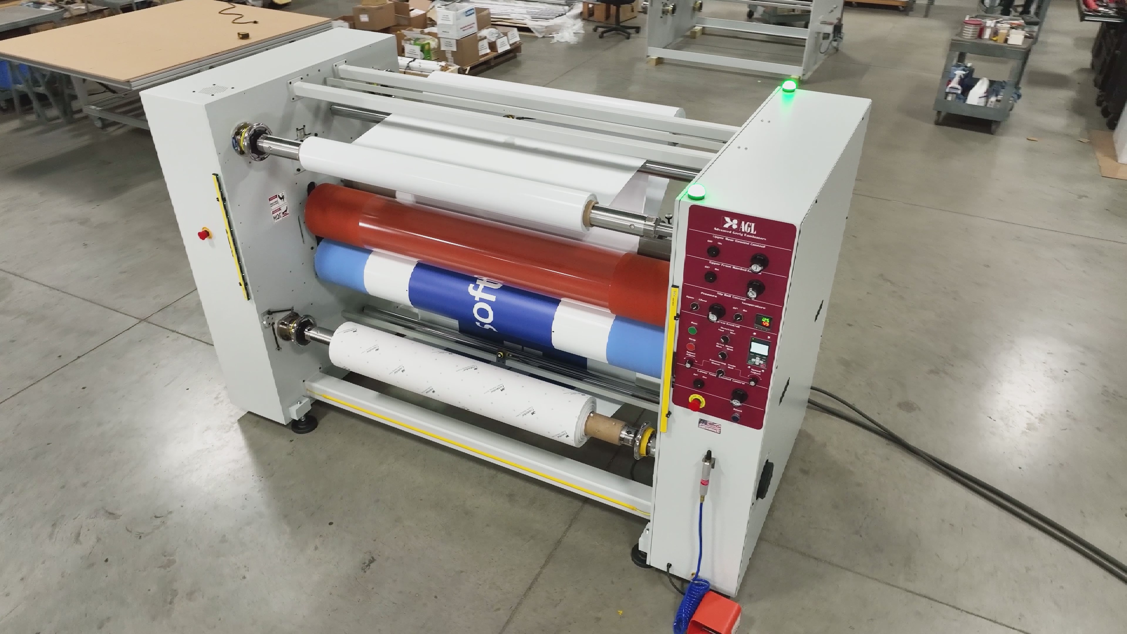 AGL 72 Fast-Trac Inductrial Vinyl Laminator