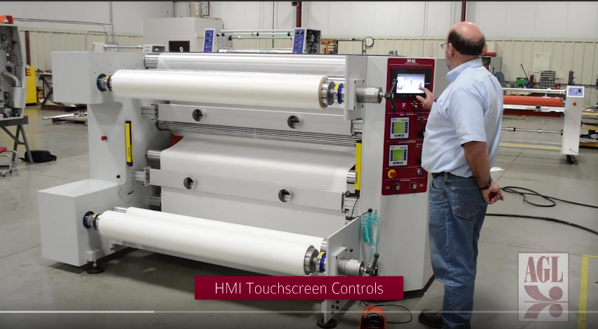  AGL Industrial laminator with HMI 